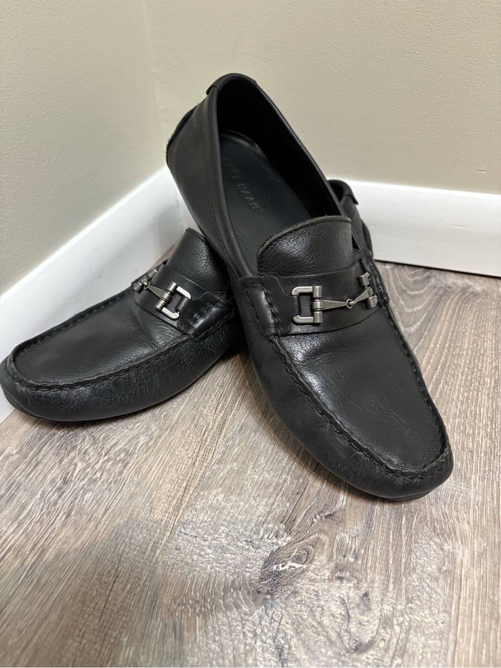 Cole Haan Somerset Horse Bit Link Driver Loafers Size 10M